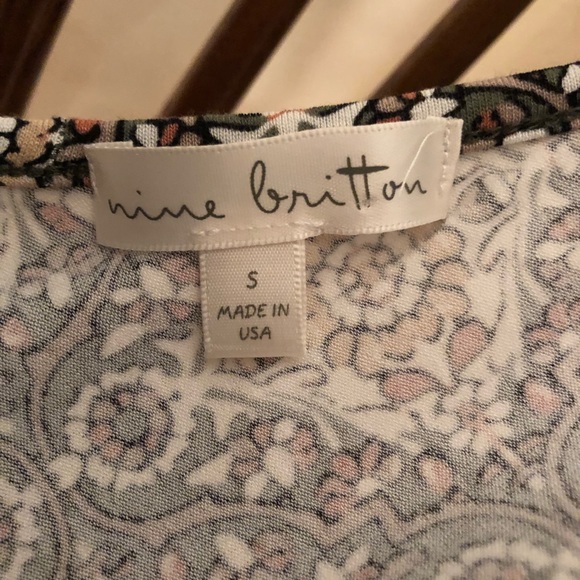 Short Sleeve Knit Dress with Strappy Back - Picture 6 of 6